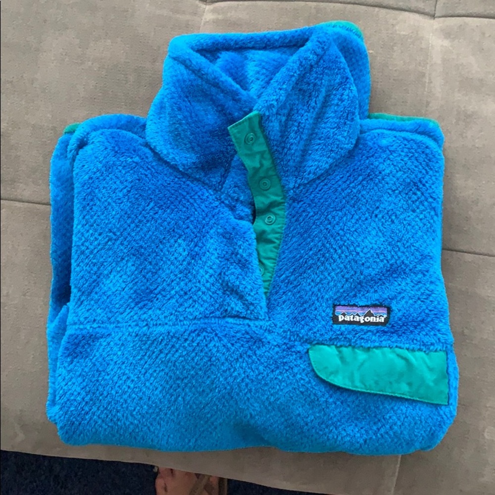 Patagonia Re-Tool Pullover, cozy and warm